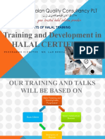 Experts of Halal Training