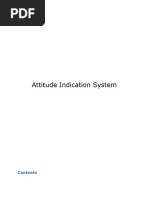 Attitude Indication