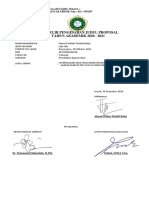 Form Pengesahan Judul Proposal Skripsi