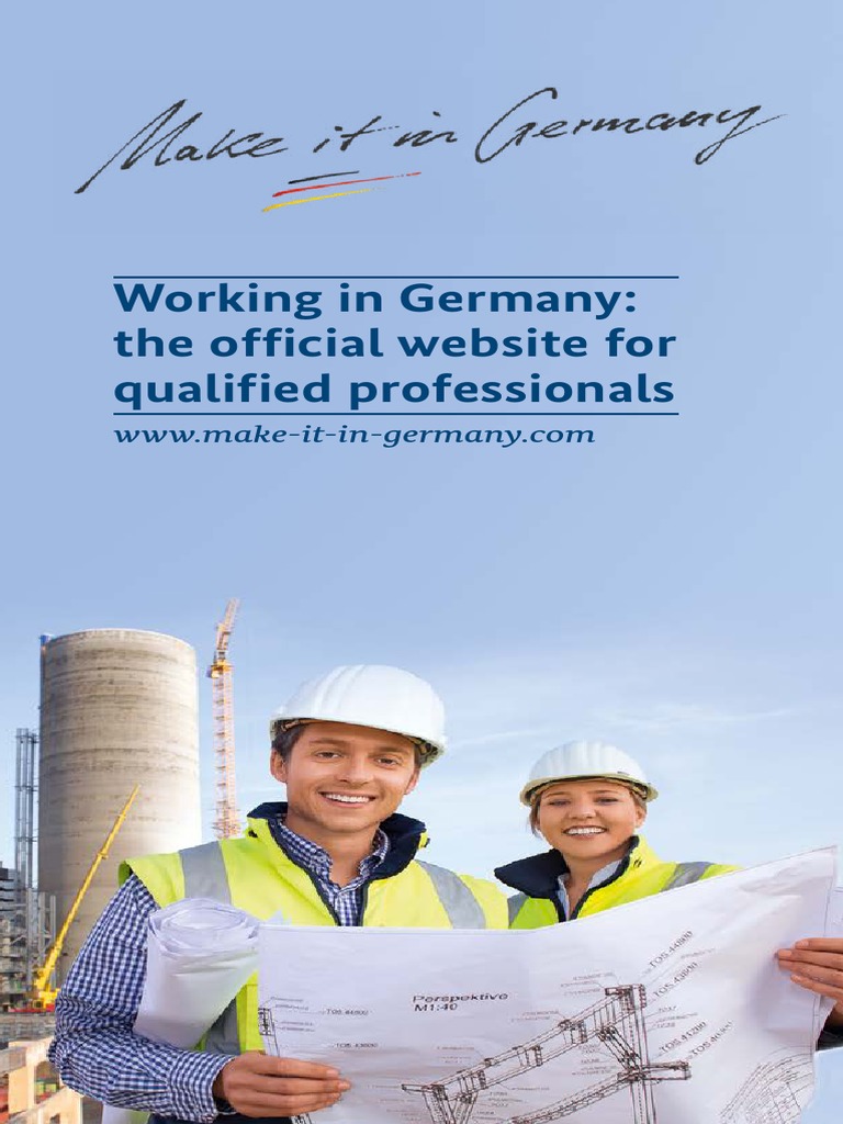 Working in Germany: The Official Website For Qualified Professionals | PDF