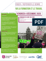 Penser Et Repenser Le Genre Opus 2 - Affiche Web Se&#769 Minaire en Ligne - 01 PDF