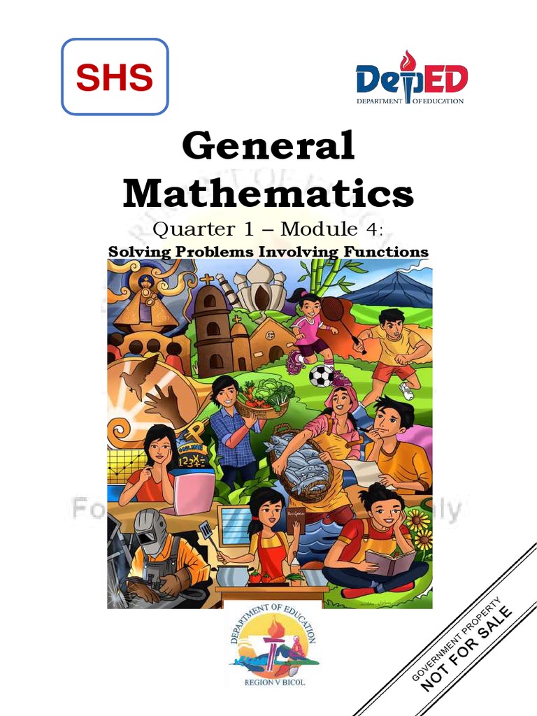 General Mathematics: Quarter 1 - Module | PDF | Function (Mathematics ...