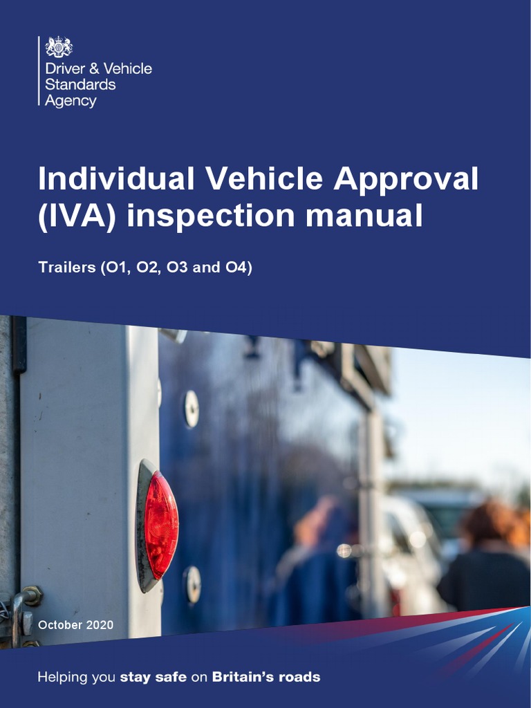 Individual Vehicle Approval Inspection Manual Trailers | PDF | Trailer ...