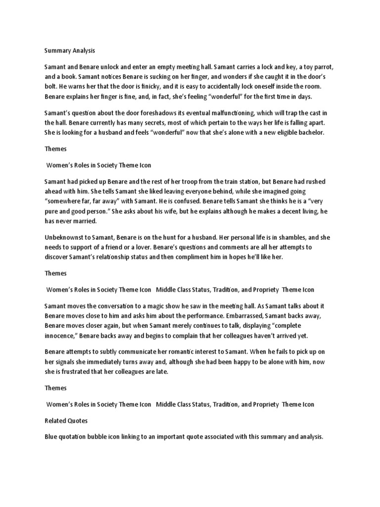 Summary Analysis Silence The Court in The Session PDF Courtroom