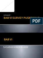 Bab Vi Survey Puskesmas