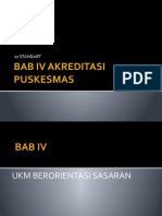 Bab IV Akreditasi Puskesmas