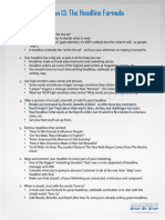 MSBS Session 13 Summary PDF