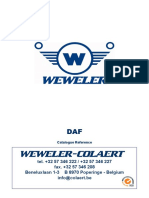 Рессоры - Weweler (DAF)