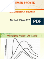 11b. Terminasi Proyek