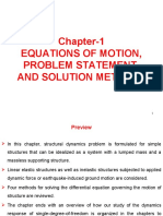 Chapter-1 Equations of Motion, Problem Statement, and Solution Methods