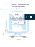 Las categorías gramaticales de las palabras