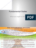 Fundamental Duties: What You Ought To Do!!!