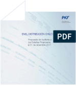 Enel Distribución Chile S.A.: Propuesta de Auditoría A Los Estados Financieros Al 31 de Diciembre 2017