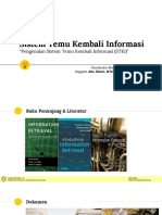 Pertemuan 1 - Pengenalan Sistem Temu Kembali Informasi (STKI)