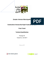 BRT Press Tunnel Technical Specifications