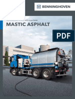 Mastic Asphalt: Technologies & Complete Solutions