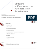 Configuración inicial de proyecto BIM con Revit