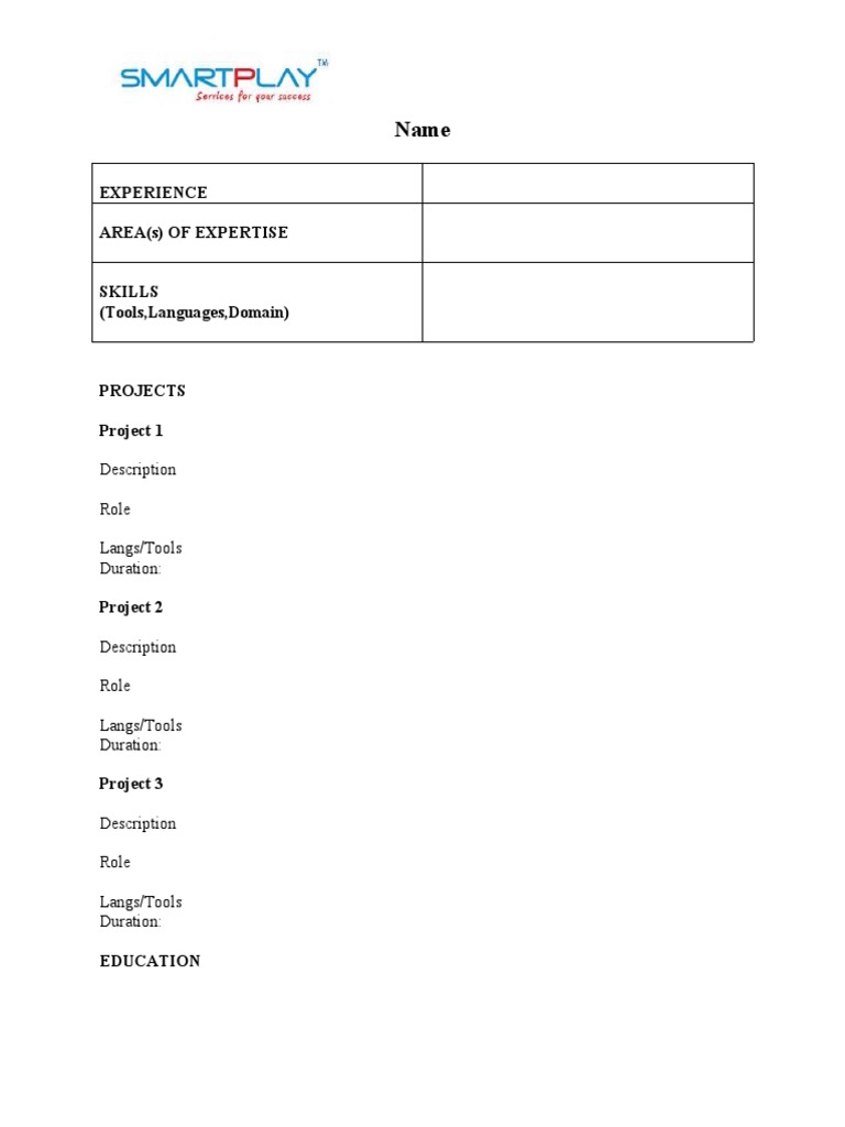 Smartplay Format | PDF