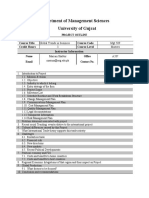 MGT 509 Projct Outline