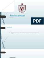 Técnica Directa Troqueles