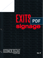 Omega Lighting Exit & Signage Catalog 12-87
