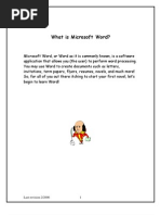 What Is Microsoft Word?: Last Revision 2/2006 1