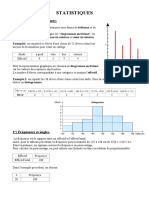 Statistiques PDF