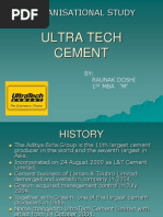 Ultra Tech Cement Ppt