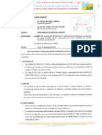 Informe #246 Reparacion Del Reservorio Cayna PDF