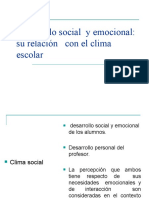 Desarrollo Social y Emocional