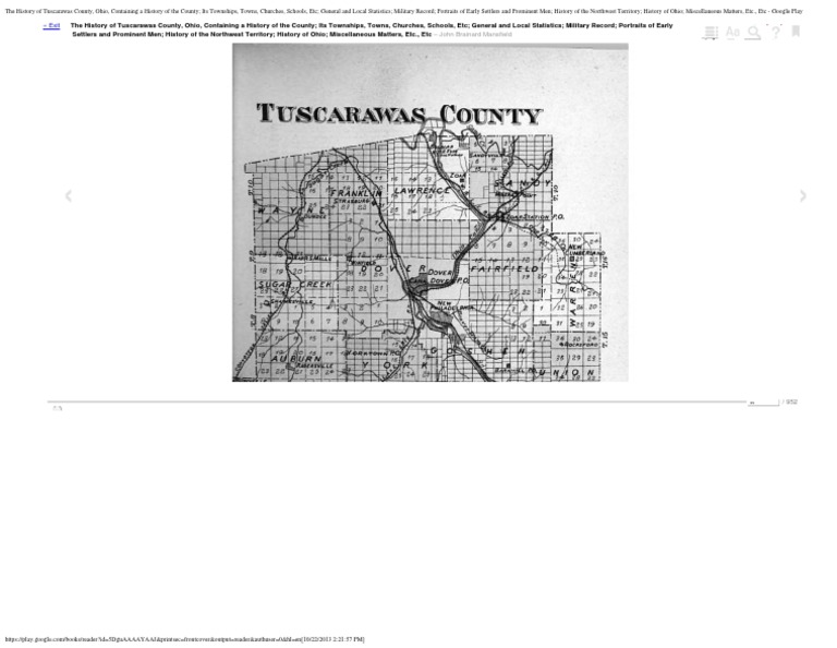 The History of Tuscarawas County, Ohio, Containing A History of The