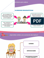 Precisiones para Valorar Conclusiones Descriptivas PDF