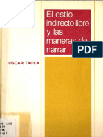 Tacca, Óscar (1986) - El Estilo Indirecto Libre y Las Maneras de Narrar