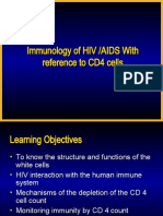 Immunological Aspects of HIV With Reference To CD4ppt A