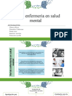 Rol de Enfermería en Salud Mental