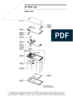 Exploded View and Parts List