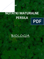 Notatki Maturalne Persila. Biologia PDF