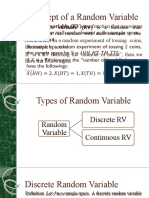 11-Introduction To Random variable-27-Jul-2020Material - I - 27-Jul-2020 - Random - Variable - PPT