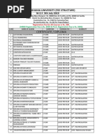 Certificate / Diploma: Singhania University (Fee Structure) W.E.F. 9th July 2019