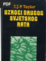 Uzroci Drugog Svjetskog Rata (A.J.P. Taylor) | PDF