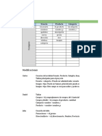 Desarrollo Web Integrado - Tablas de La Base de Datos