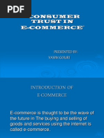 Consumer Trust in E-Commerce