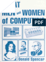 Donald Spencer - Great Men and Women of Computing