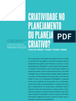 Criatividade No Planejamento