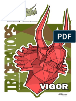 Triceratops Cabeza Pared 3 PDF