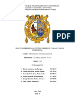 Práctica Sobre Riesgos Psicosociales en El Trabajo y Salud