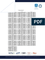 Fixture de La Liga Bet Play 1 en 2021