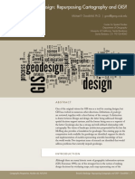 Towards Geodesign: Repurposing Cartography and GIS