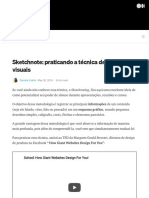 Sketchnote - Praticando A Técnica de Anotações Visuais - by Daniela Castro - UX Collective ?? PDF
