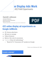 How Online Display Ads Work: Lessons From 432 Field Experiments